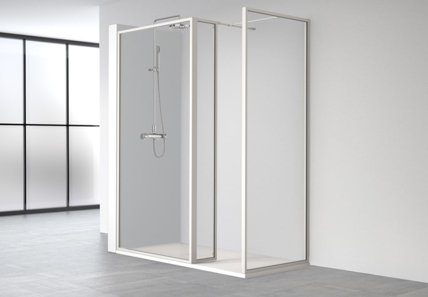 Paroi de douche Nordic (FN-2131) Profiltek option 2