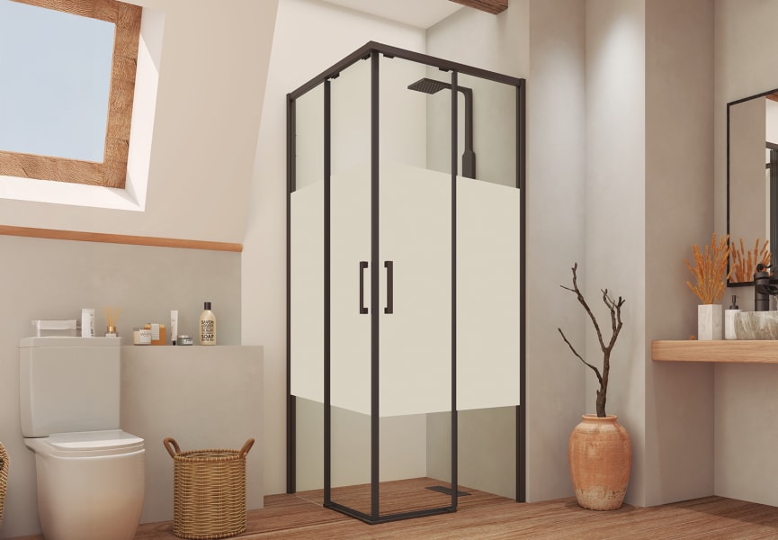Mampara de ducha River 300 Bruntec ambiente 6