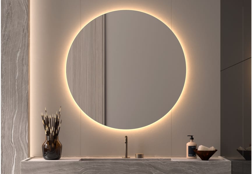 Espejo de baño con luz LED Sun Bruntec principal 0
