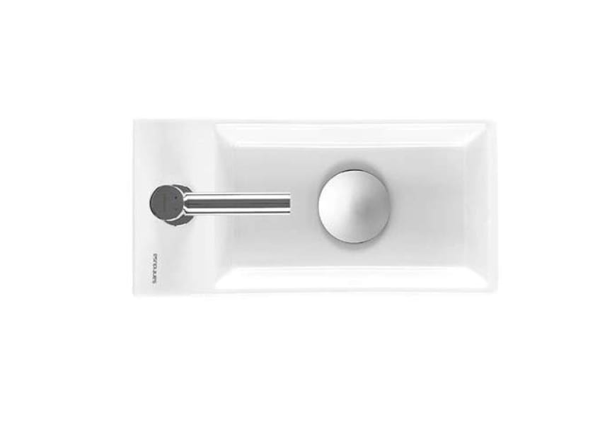Lavabo sobre encimera Note de Unisan Sanindusa detalle 1