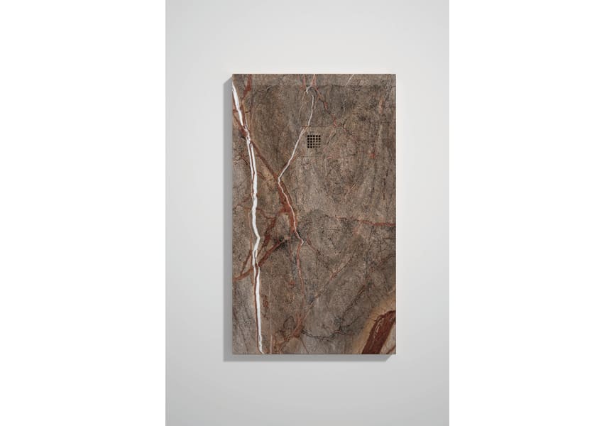 Receveurs de douche en résine décorés Stone 3D Marbre Bruntec option 23