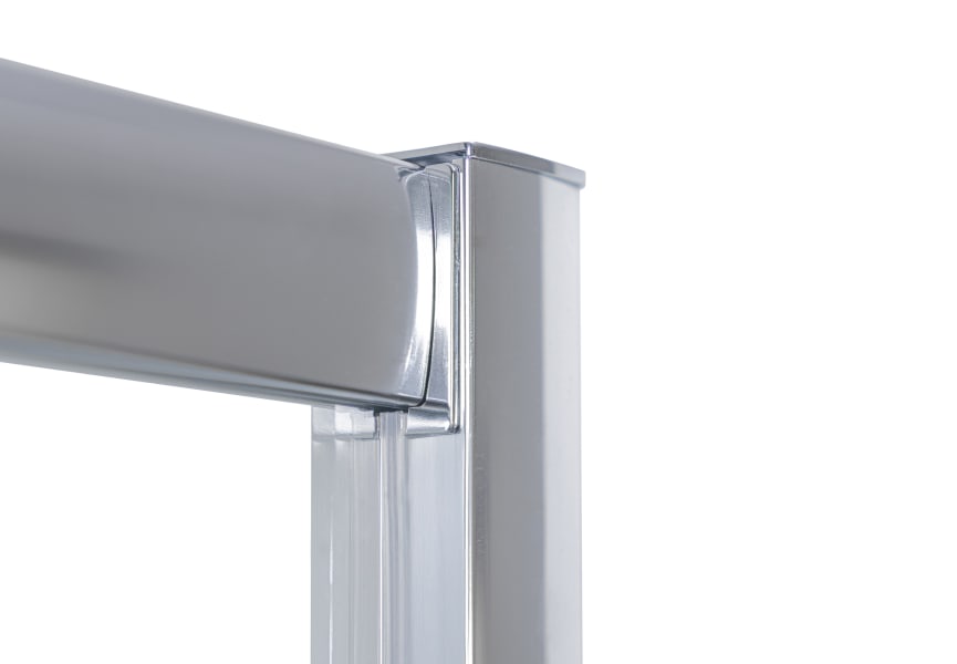 Mampara de ducha Sabik perfil negro Bruntec detalle 5