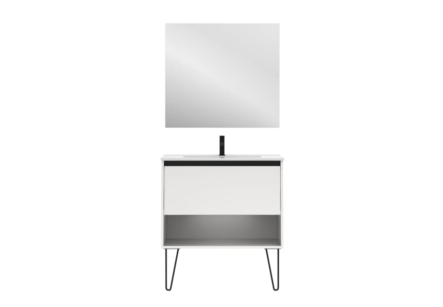 Conjunto mueble de baño Yoko Amizuva 3D 11