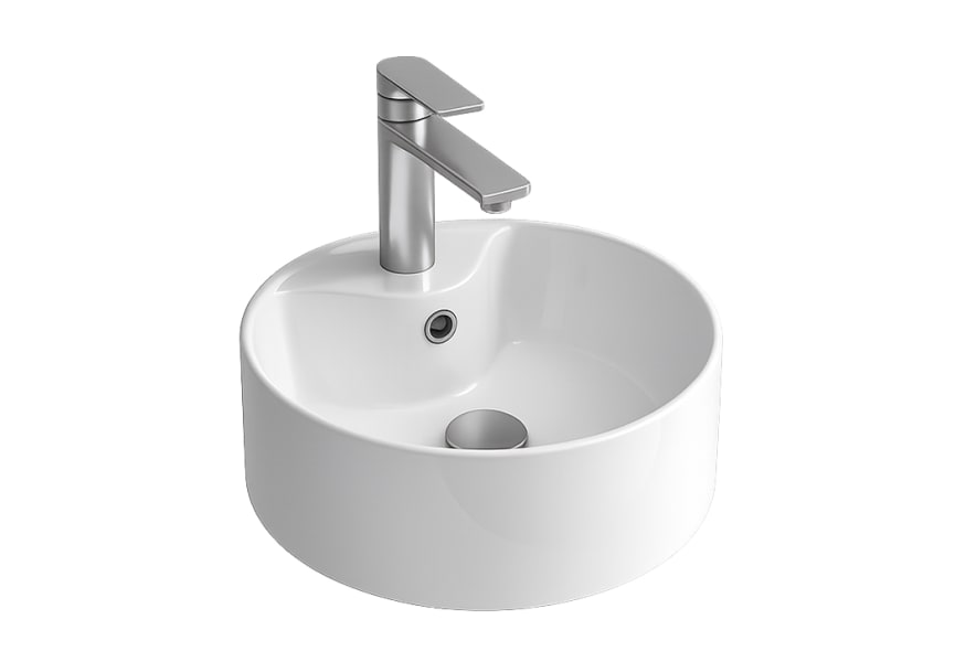 Conjunto mueble de baño Kira Salgar con lavabo sobre encimera principal 5