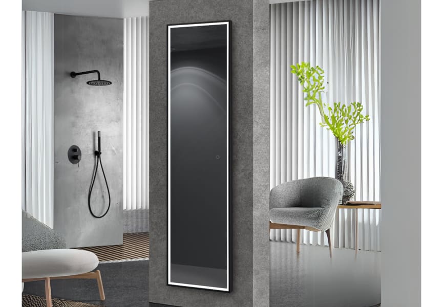 Miroir de salle de bains avec éclairage LED New York Ledimex principal 0