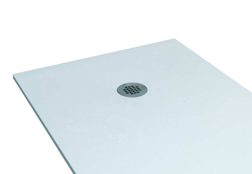 Plato de ducha Compac Perla Bruntec detalle 1