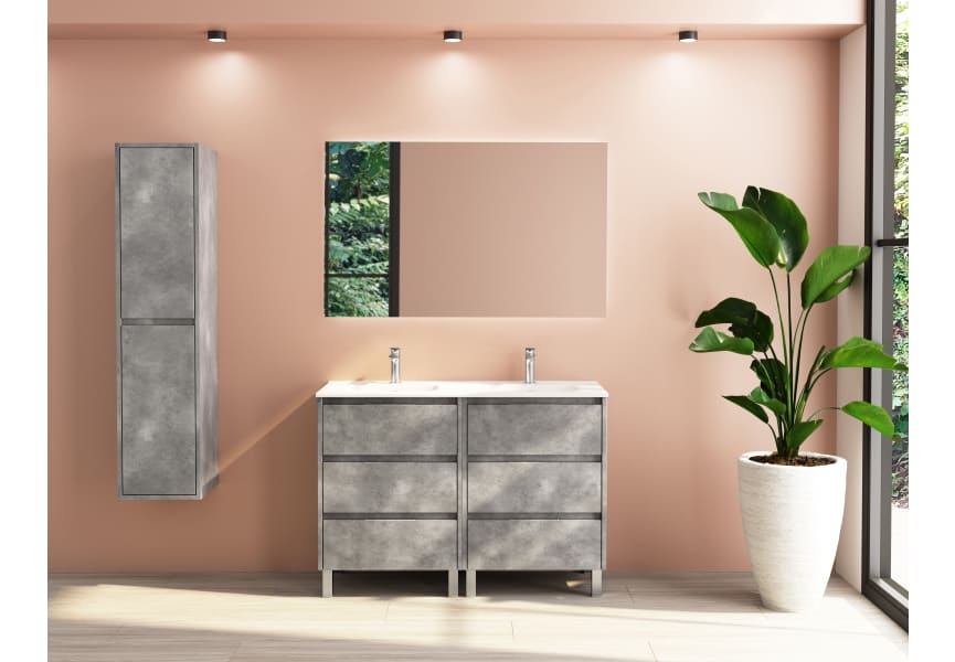 Conjunto mueble de baño Boston Bruntec principal 2