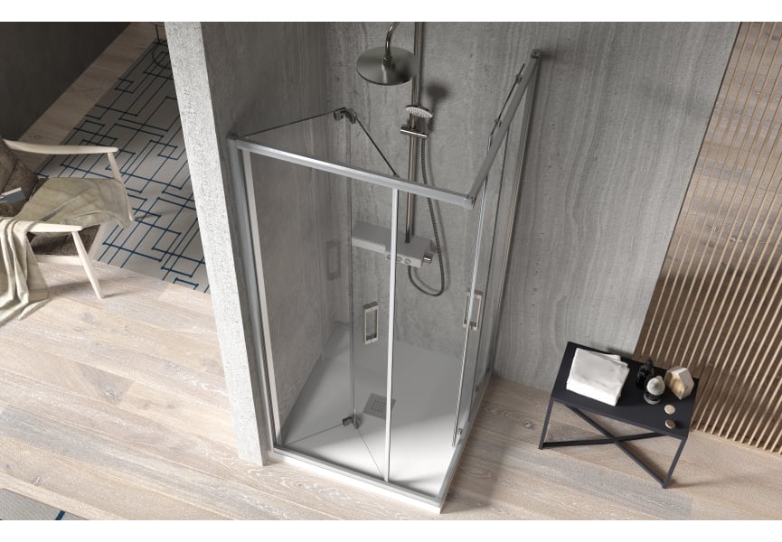 Paroi de douche S300 (TR705+TR707) Kassandra principal 1
