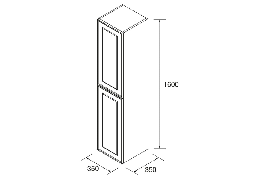 Columna de baño Renoir Salgar croquis 6