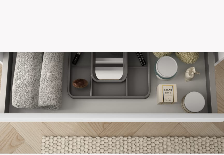 Mueble de baño lacado Vilma Bruntec detalle 9