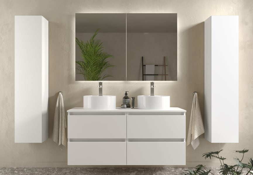 Mueble de baño para lavabo sobre encimera Bequia Salgar principal 2