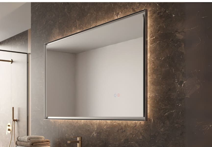 Espejo de baño con luz LED California Ledimex detalle 3