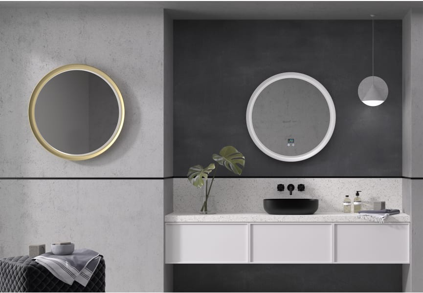 miroir de salle de bain LED Haiti Eurobath environnement 9