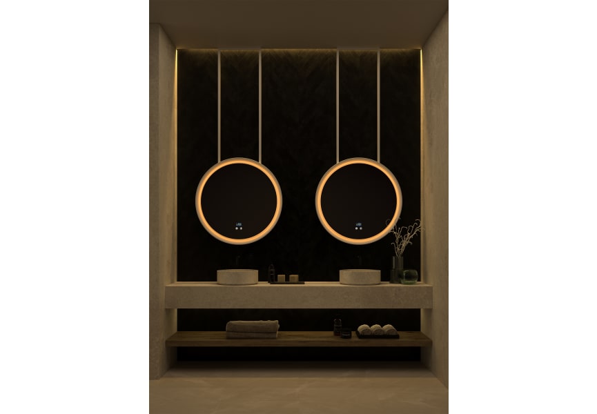 miroir de salle de bain LED Haiti Eurobath environnement 10