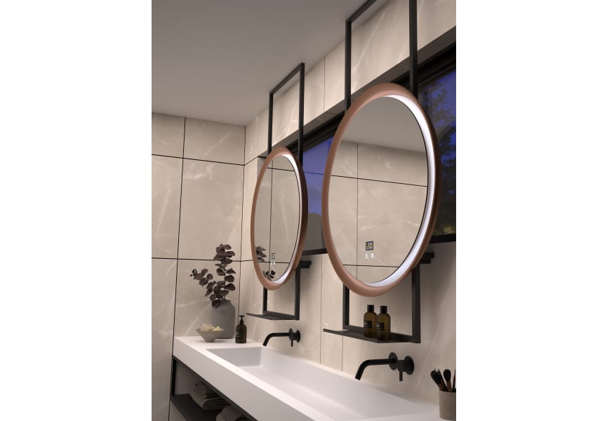 miroir de salle de bain LED Haiti Eurobath environnement 12
