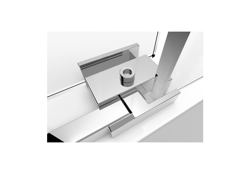 Paroi de douche sur mesure Meissa Bruntec détail 2