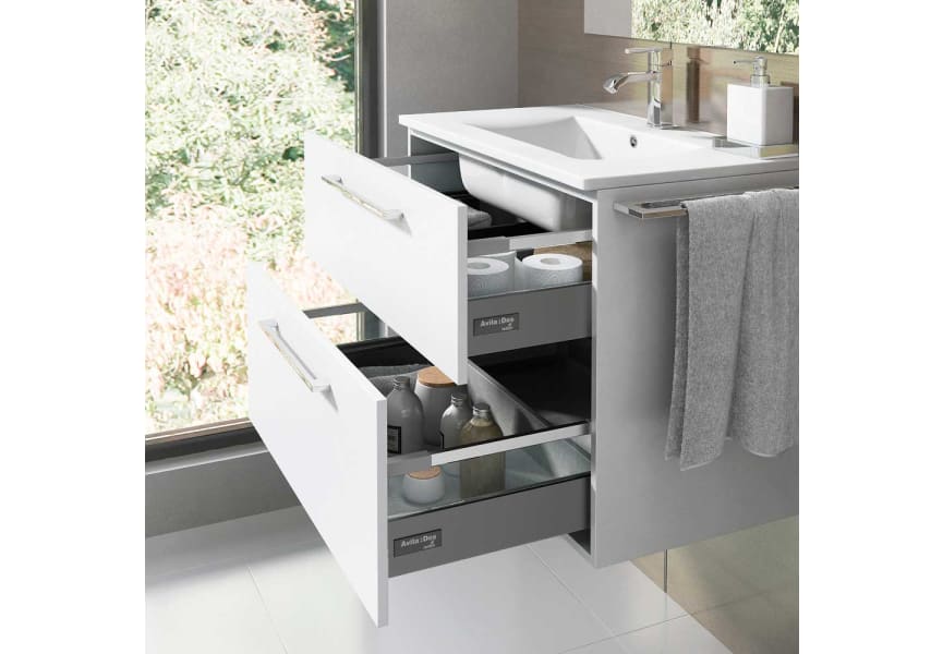 Mueble de baño de fondo reducido 39 cm Carmen Avila dos detalle 9