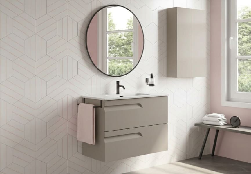 Conjunto mueble de baño fondo reducido 39 cm Vitale Royo principal 7