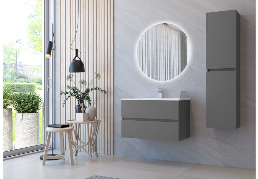 Conjunto mueble de baño Basic Bruntec principal 2