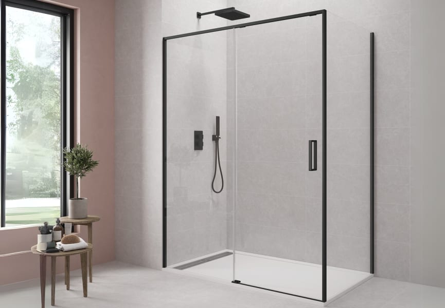 Paroi de douche noir Twenty GME principal 0
