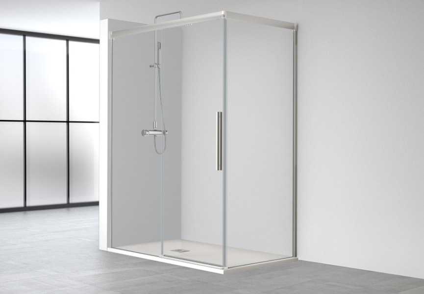 Mampara de Ducha Wind (WI-216) Profiltek opción 3