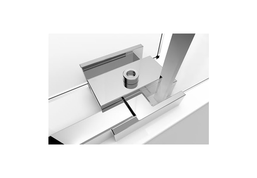 Paroi de douche sur mesure Meissa Bruntec détail 2