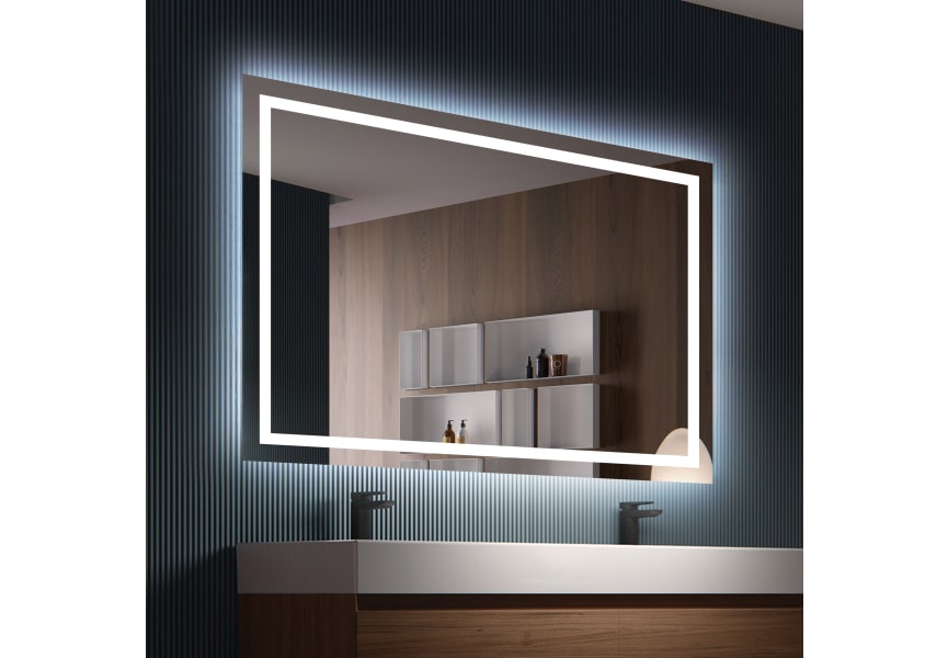 Espejo de baño con luz LED Francia Ledimex principal 3