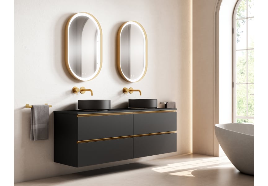 Meuble de salle de bains avec plan de toilette hydrofuge Granada Visobath principal 0