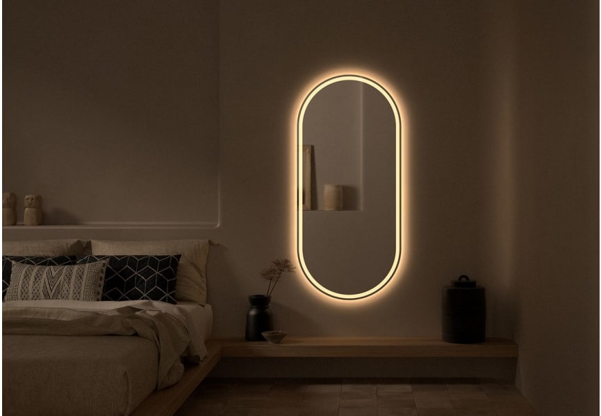 Espejo de baño con luz LED Aris Bruntec principal 3