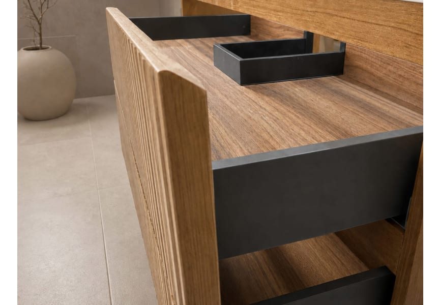 Ensemble de meubles de salle de bains Alpes 21 Bruntec détail 8