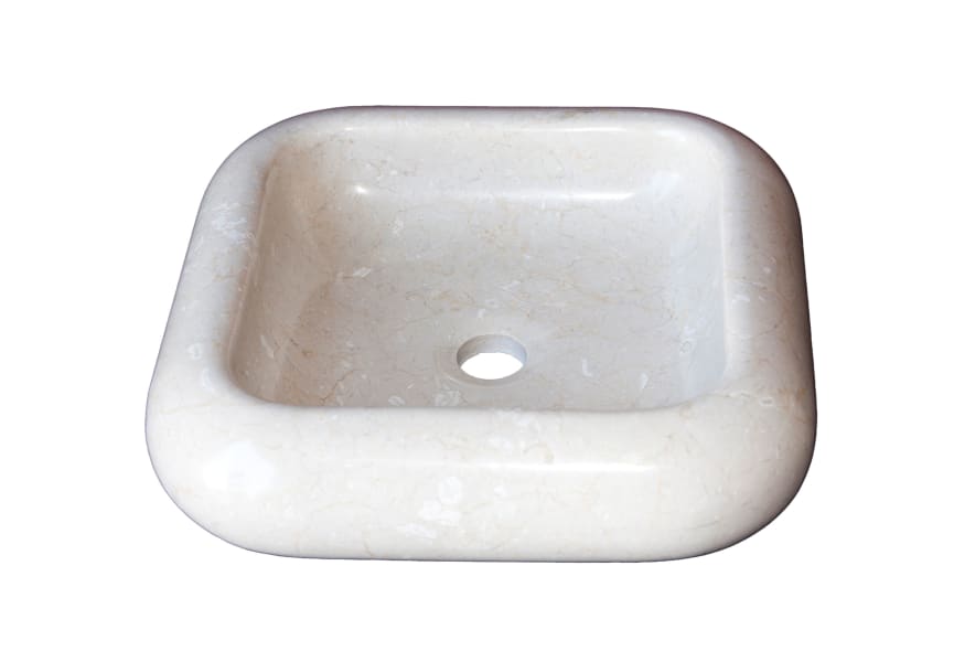 Lavabo de mármol natural Dinámo Bruntec detalle 2