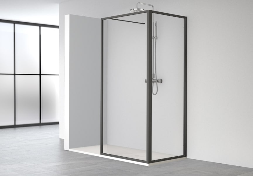 Paroi de douche Nordic (FN-2020) Profiltek option 8