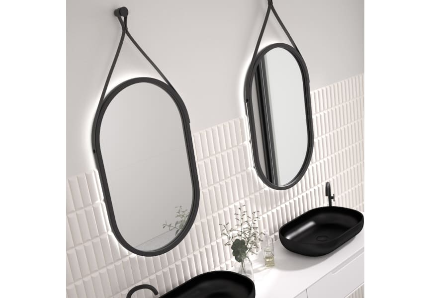Miroir de salle de bains avec éclairage LED Funchal Eurobath principal 1