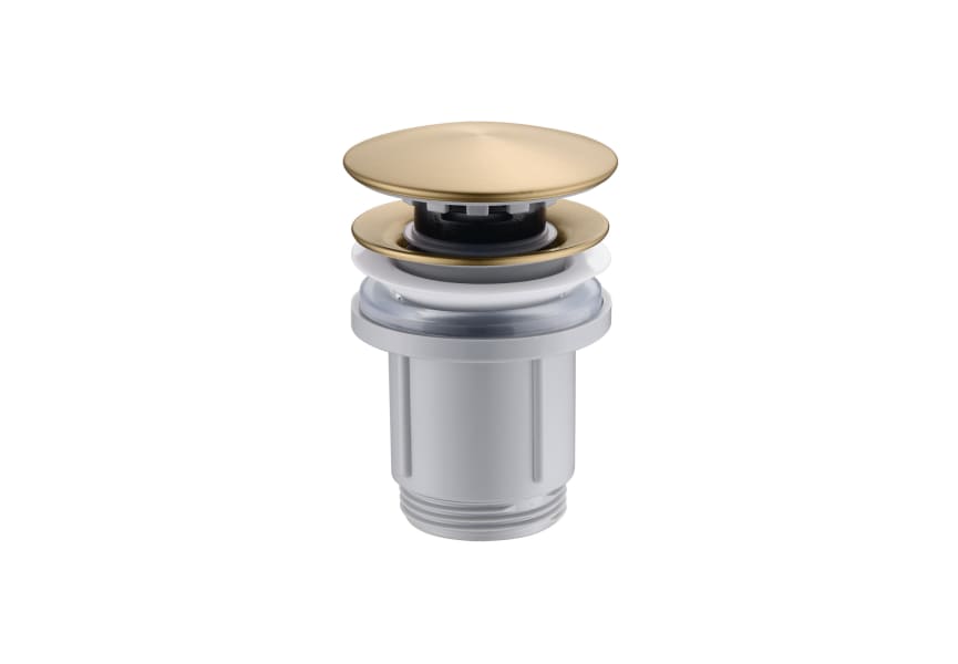 Pack Grifo de lavabo caño alto Monza Imex + Válvula click-clack + Sifón visto redondo detalle 8