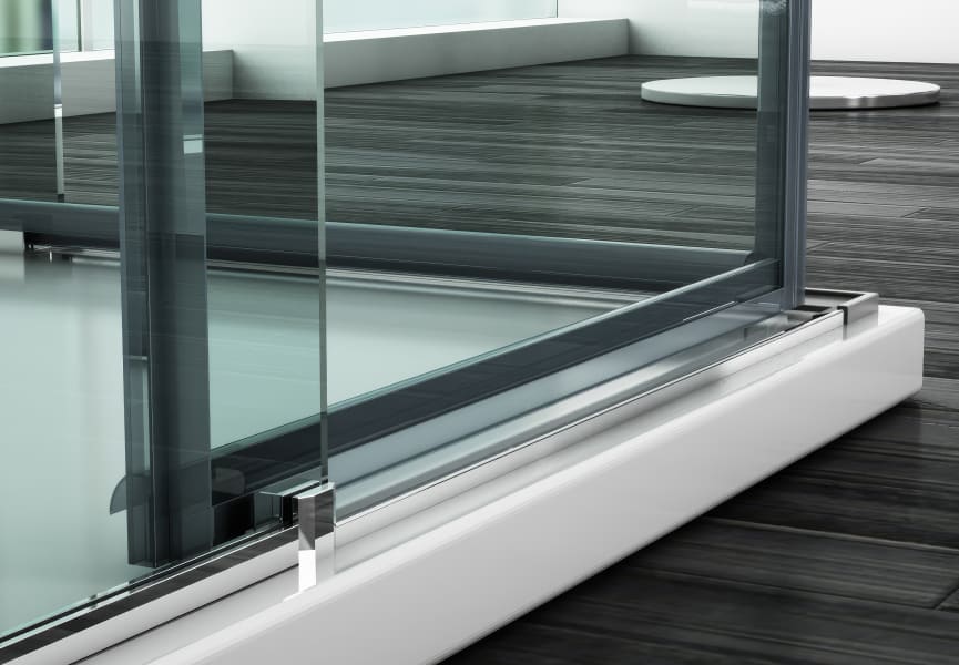 Mampara de ducha Trento Bruntec detalle 6