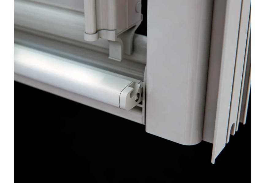 Mampara de bañera Dublín Bruntec detalle 1