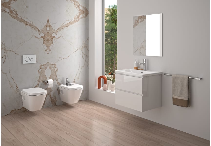 Inodoro suspedido Look Unisan Sanindusa ambiente 6