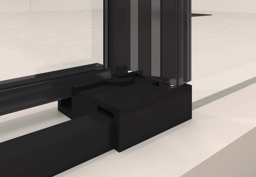 Mampara de ducha Elite Bruntec detalle 1