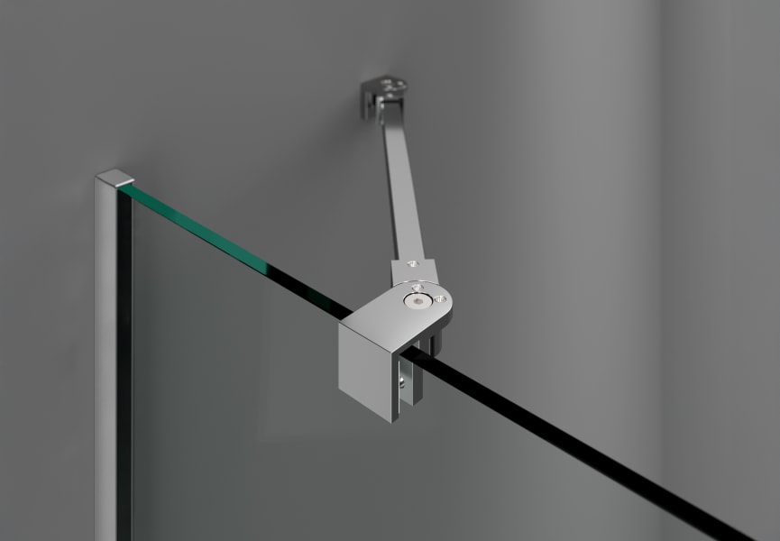 Mampara de ducha Glass (Combi C + lateral fijo) de GME detalle 9