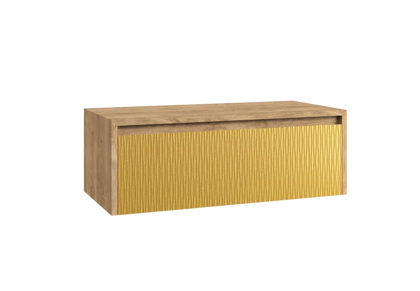 Meuble de salle de bains avec plan de toilette en bois Lambda Coycama principal 13