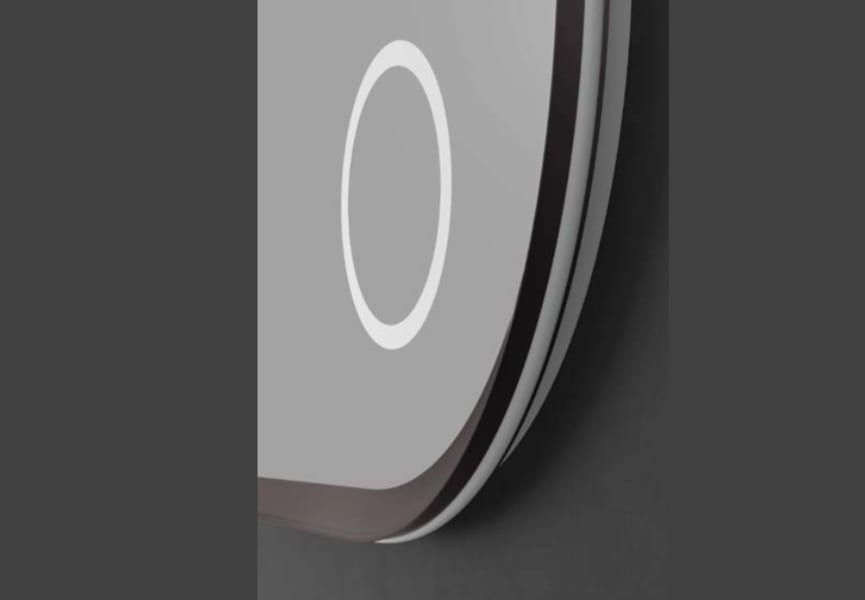 Miroir de salle de bain LED avec éclairage Rimini Ledimex principal 3