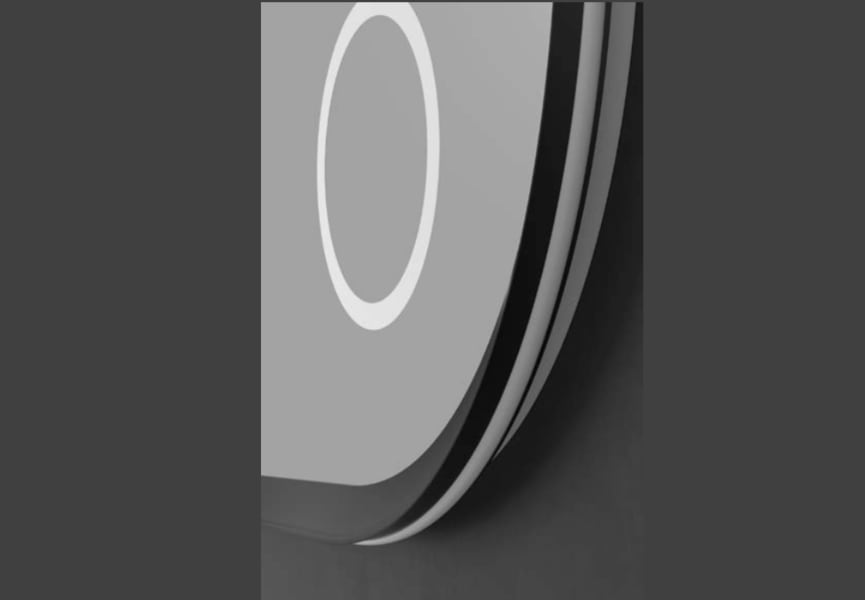 Miroir de salle de bain LED avec éclairage Rimini Ledimex principal 2