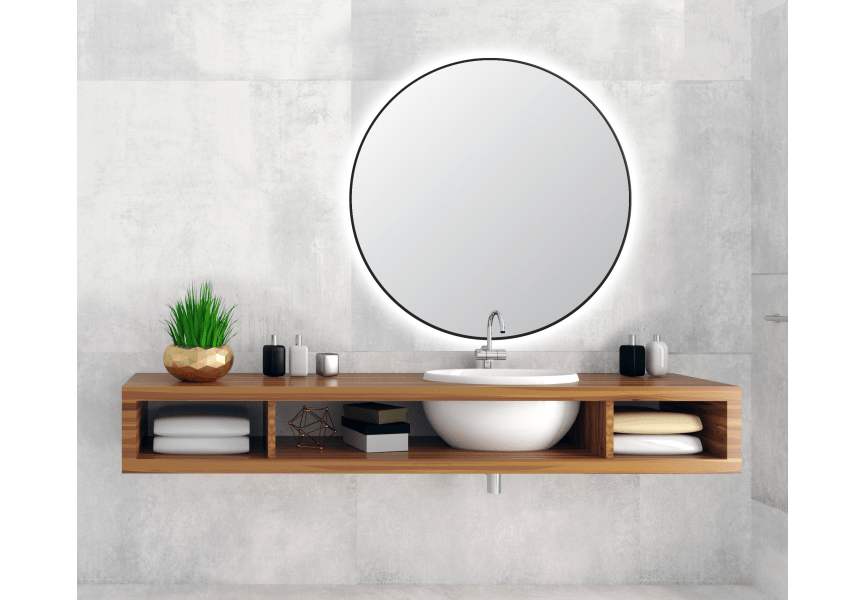 Espejo de baño con luz LED Atria Bruntec principal 2