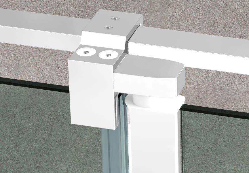 Paroi de douche Aura Bruntec détail 6