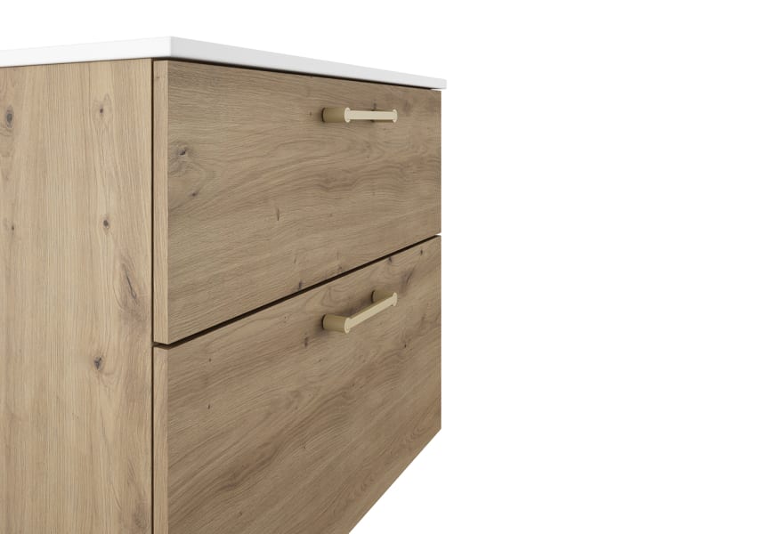 Conjunto mueble de baño con banquillo con lavabo Flat Verso Viso detalle 11