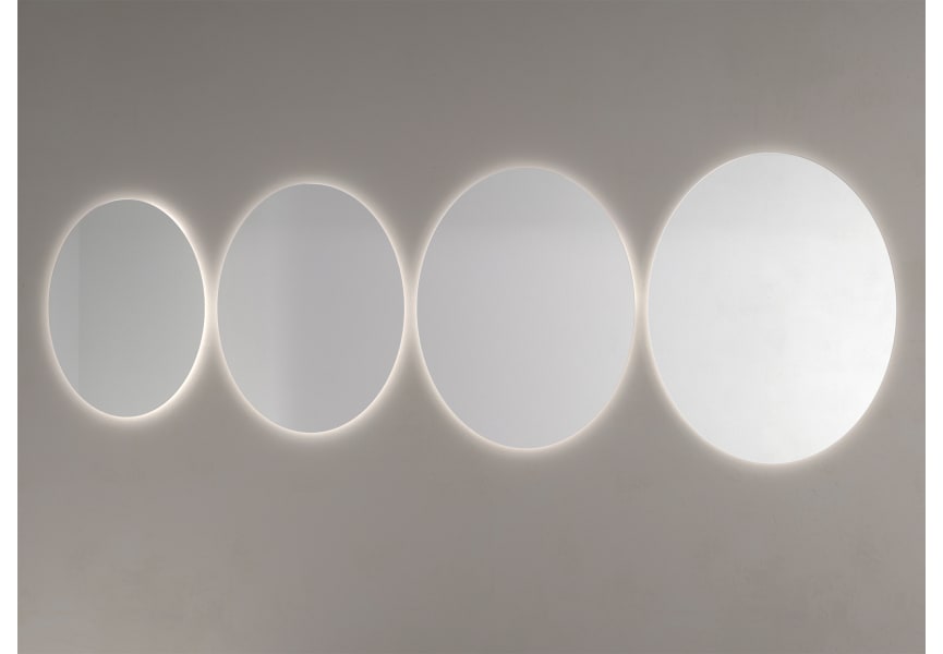 Miroir de salle de bains avec éclairage LED Irlanda Eurobath détail 2