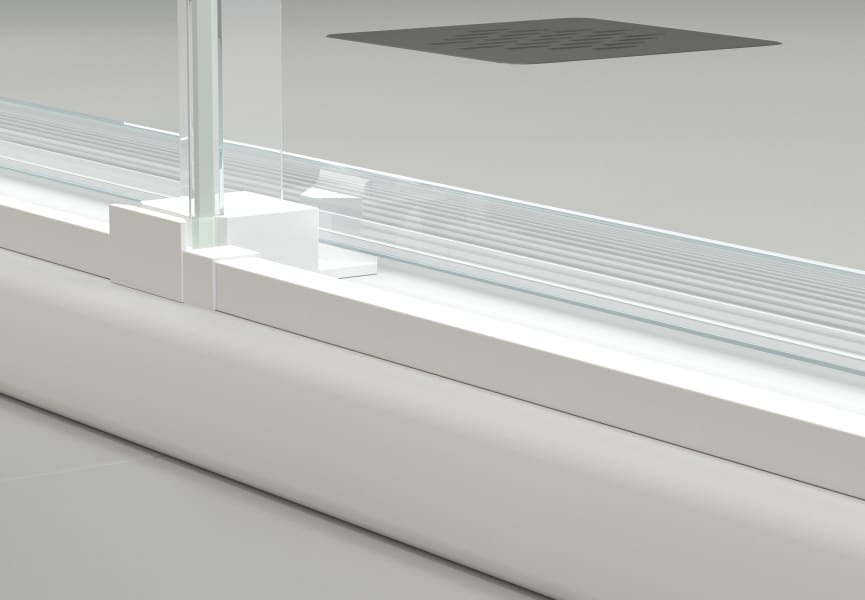 Mampara de ducha Copenhague Bruntec detalle 7