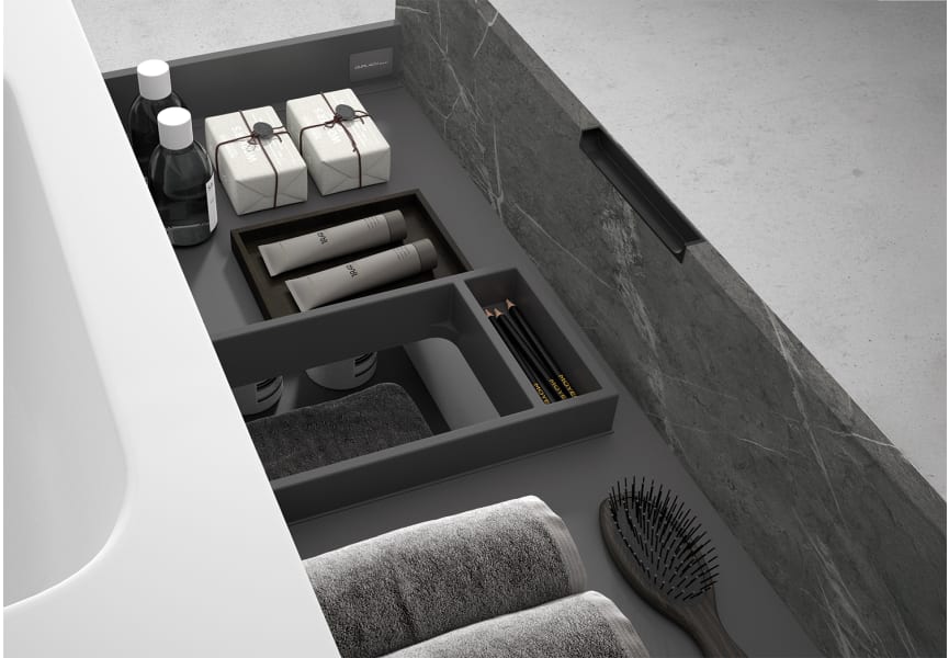 Conjunto completo de mueble de baño Zaoma Bruntec detalle 9