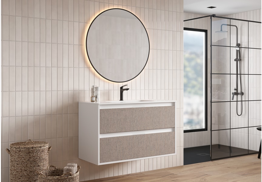 Conjunto completo de mueble de baño Zaoma Bruntec principal 6