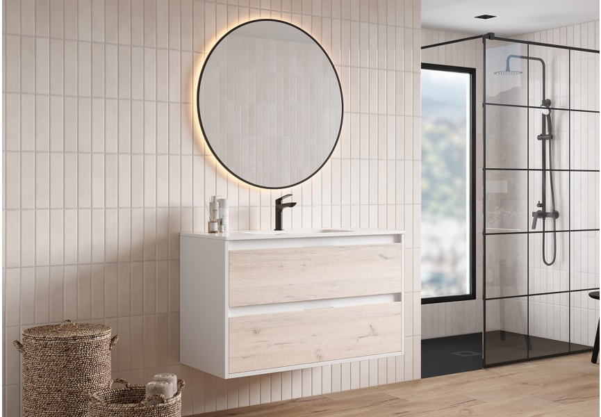 Conjunto completo de mueble de baño Zaoma Bruntec principal 5
